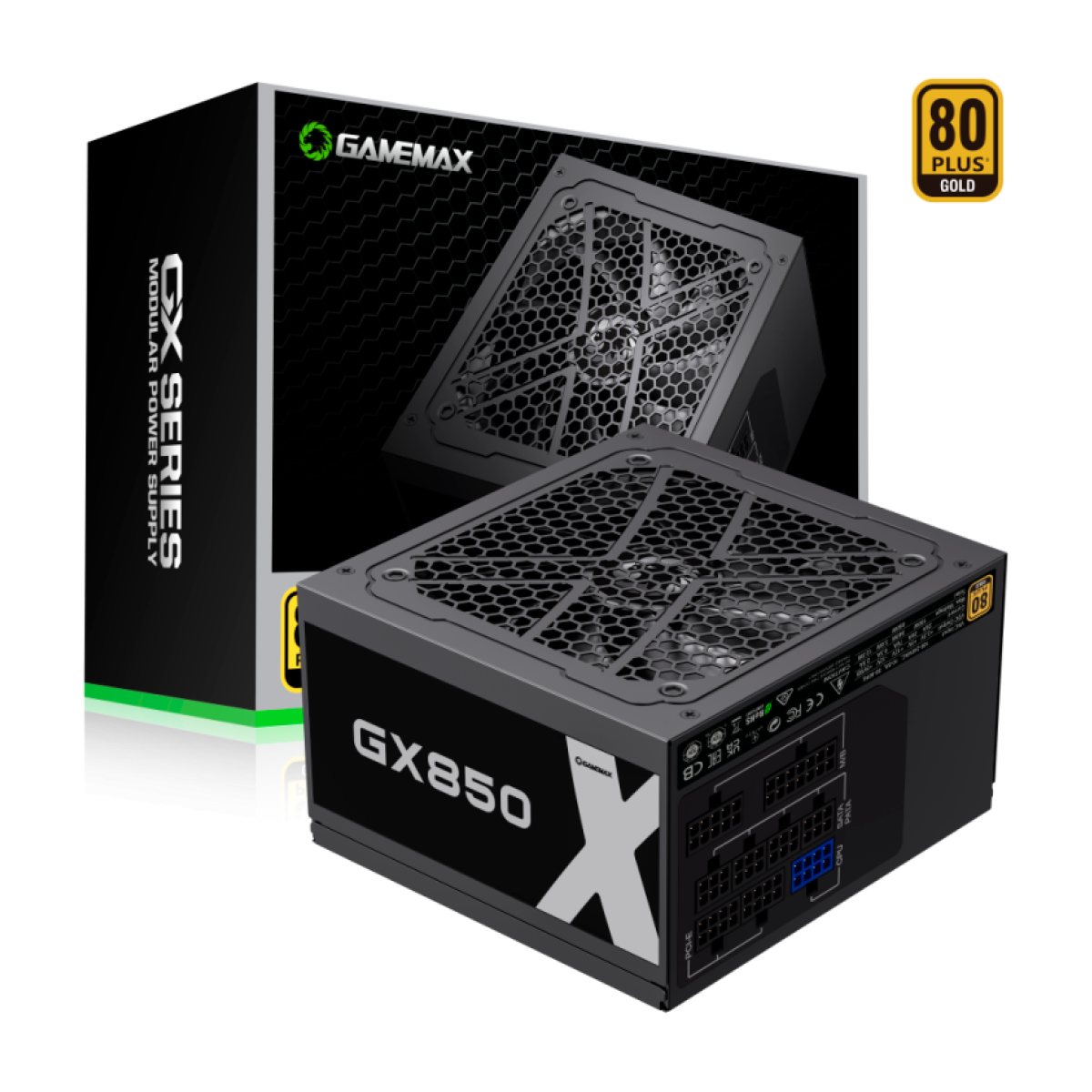 producto-44446-1792759952 FUENTE 850W GAMEMAX 80 PLUS GOLD GX-850 M - Imagen 1