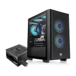 GAB +650W THERMALTAKE VERSA H16TG ARGB FAN*3 M-ATX
