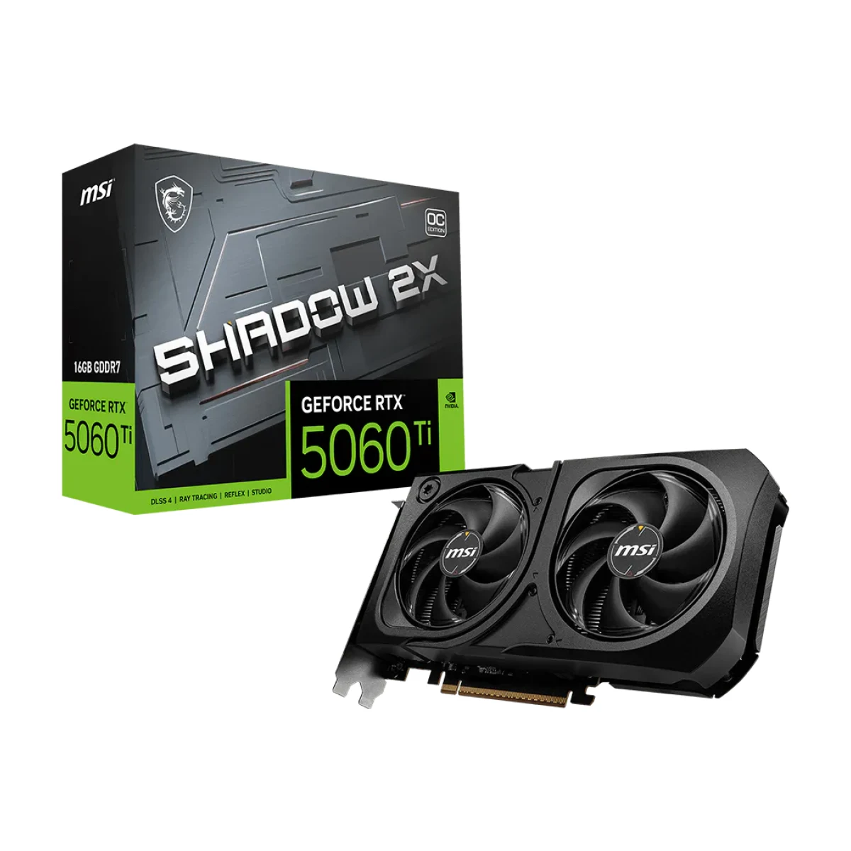producto-44501-1792760059 VGA 16GB RTX 5060 TI MSI SHADOW 2X PLUS - Imagen 1