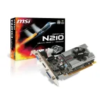 VGA 1GB G210 MSI DDR3 LP SINGLE SLOT