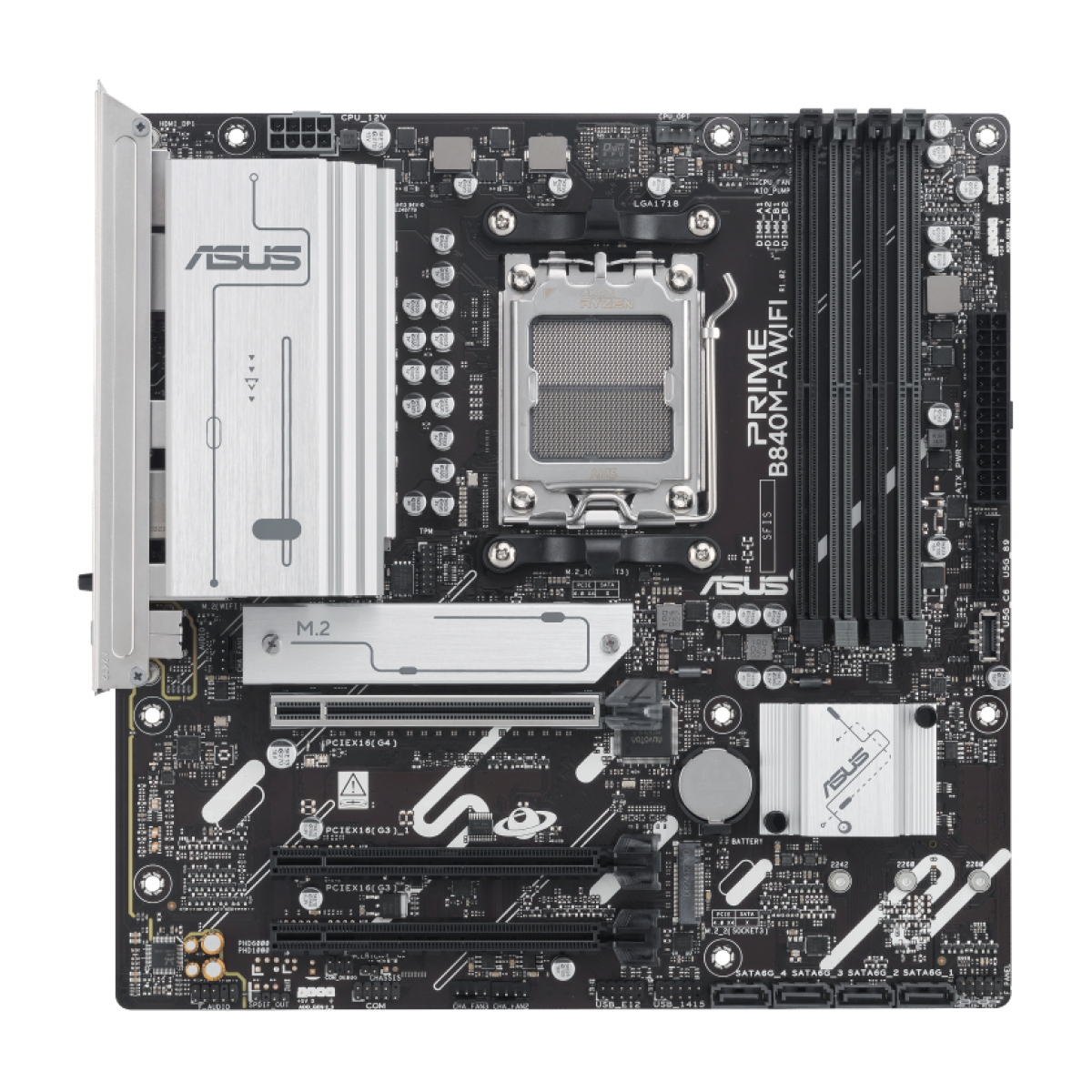 producto-44917-1792874136 MB ASUS AM5 PRIME B840M-A WIFI DDR5 BOX M-ATX - Imagen 1