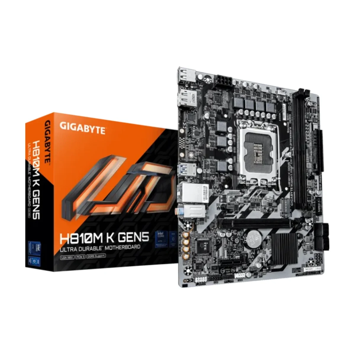 producto-44957-1792874250 MB GIGABYTE S1851 H810M K GEN5 DDR5 BOX M-ATX - Imagen 1