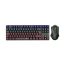 KIT DE TECLADO Y MOUSE T-DAGGER ADVANCE FORCE 2EN1 BLACK T-TGS005
